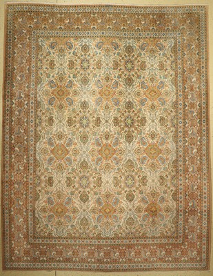 Keschan signiert, Persien, um 1960, Wolle auf Baumwolle, ca. 380 x 295 cm, EHZ: 2