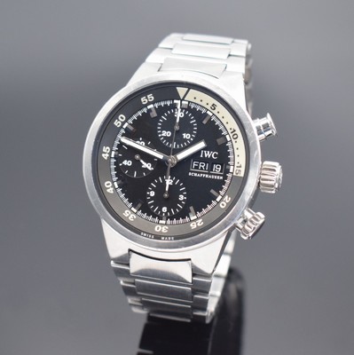 IWC Aquatimer Herrenarmbanduhr mit Chronograph Referenz 3719, Schweiz 11/2007 lt. beil. Garantiekarte, Automatik, verschr. Gehäuse in Stahl inkl. ...