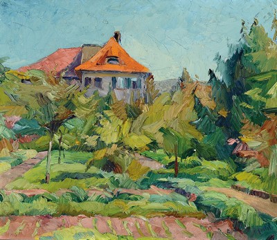Hermann Goebel, 1885 Dormagen-1945 Dobel, Studium an der Akademie bei Schmitt-Reutte und Trübner, 1920 Berufung zum Professor und Leiter der ...