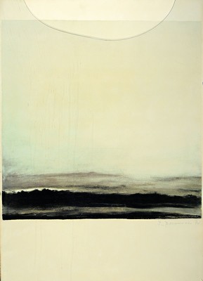 Klaus Fußmann, geb. 1938 Velbert, Farblithographie von 1977, handsigniert und datiert,