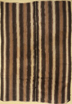 Ziegenhaar Kelim (2 Bahnig), Türkei, um 1960, Ziegenhaar, ca. 290 x 206 cm, EHZ: 2, paar kleine Löcher
