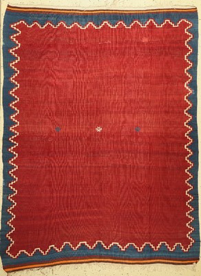 Ghaschgai Kelim, Persien, um 1950, Wolle auf Wolle, ca. 206 x 160 cm, EHZ: 2-3