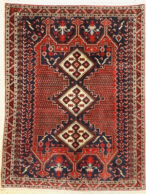 Afschar alt, Persien, um 1950, Wolle auf Baumwolle, ca. 172 x 135 cm, EHZ: 2