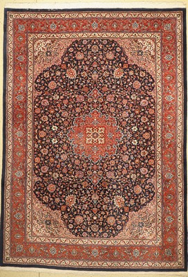 Sarogh Kork fein, Persien, ca. 50 Jahre, Korkwolle, ca. 360 x 250 cm, EHZ: 2