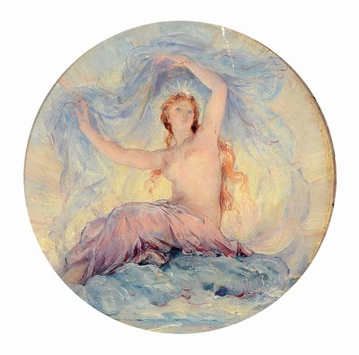 Charles Francoise Jalabert, 1819 Nimes-1901 Paris, Studium an der Ecole des Beaux Arts Paris bei Paul Delaroche, Zweiter Rompreis 1841, dreijähriger ...