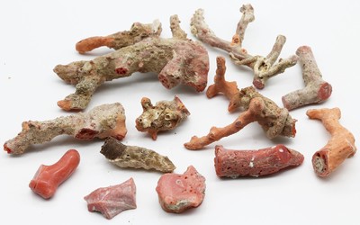Lot lose Koralle, zus. ca. 240 ct, Versand nur innerhalb der EU