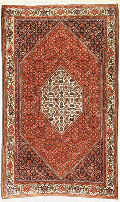 Bidjar Kork fein, Persien, ca. 40 Jahre, Korkwolle, ca. 180 x 112 cm, EHZ: 2