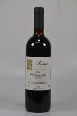 1 Flasche, 1997, Parusso, Barbera D Alba, Ornati, 750ml, 13,5% Vol., unverkostet