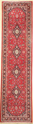 Keschan, Persien, ca. 40 Jahre, Wolle auf Baumwolle, ca. 300 x 81 cm, EHZ: 2