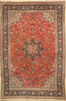 Sarogh fein, Persien, ca. 50 Jahre, Korkwolle, ca. 289 x 194 cm, EHZ: 2-3