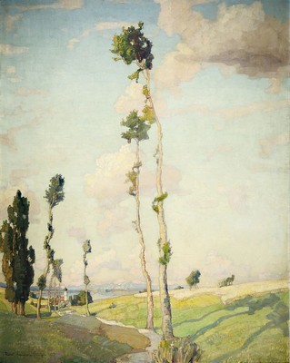 Richard Kaiser, 1868 Magdeburg - 1941 München , Studium mit Auszeichnung an der Akademie Berlin bei Eugen Bracht, Mitglied der Münchner Secession, ...