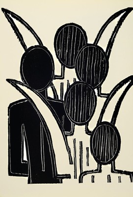Werner Gothein, 1890 Karlsruhe - 1968 Unteruhldingen/Bodensee, Schüler Ernst Ludwig Kirchners am MUIM-Institut, schuf Entwürfe für versch. ...