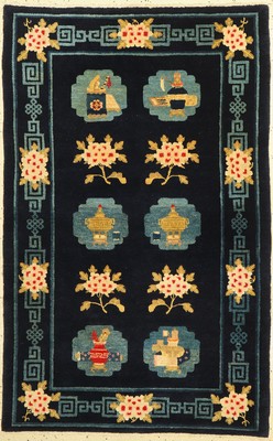 Pao Tow antik, China, um 1900, Wolle auf Baumwolle, ca. 165 x 105 cm, EHZ: 2(Sehr guterZustand).