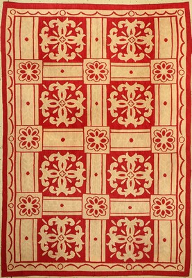 Tapisseri alt, Belgien, um 1950, Wolle auf Baumwolle, ca. 235 x 163 cm, EHZ: 2