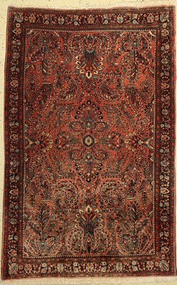 Us Re-Import Sarogh, Persien, um 1940, Wolle auf Baumwolle, ca. 200 x 130 cm, EHZ: 2