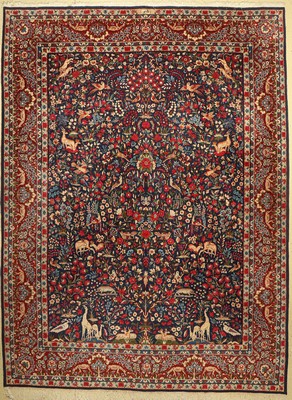 Yazd fein alt, Persien, um 1950, Wolle auf Baumwolle, ca. 400 x 298 cm, EHZ: 2