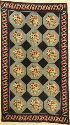 Aubusson stil, China, ca. 50 Jahre, Wolle auf Baumwolle, ca. 204 x 116 cm, EHZ: 2