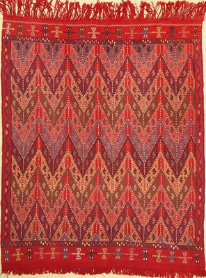 Cicim alt, Türkei, um 1960, Wolle auf Wolle, ca. 180 x 147 cm, EHZ: 2