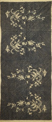 Batik Sarong(Yogyakarta), Indonesien, um 1940/50, Baumwolle, ca. 234 x 103 cm, EHZ: 2(Guter Zustand)
