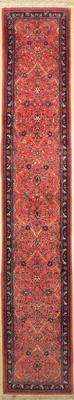 Sarogh, Persien, ca. 50 Jahre, Wolle auf Baumwolle, ca. 439 x 79 cm, EHZ: 2