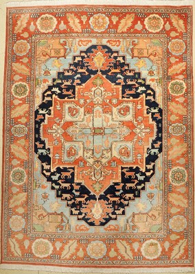 Azeri, Azerbaijan, um 1960,Wolle auf Baumwolle, ca. 345 x 250 cm, (Sehr guter Zustand).