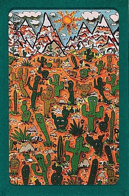 James Rizzi, 1950 - 2021, fünf Telefonkarten, einmal num. 111/500, "Living Near The Water", handsigniert, 25.5 x 20 cm, und 3 Karten in ...