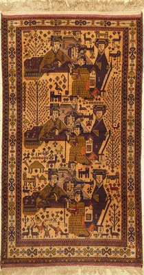 Zakini, Afghanistan, datiert(1985), Wolle auf Wolle, ca. 190 x 105 cm, EHZ: 2