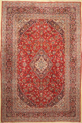 Keschan, Persien, ca. 50 Jahre, Wolle auf Baumwolle, ca. 370 x 255 cm, EHZ: 2-3