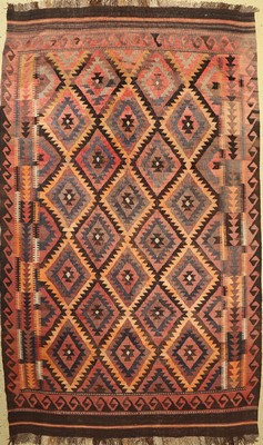 Kelim, Afghanistan, um 1960, Wolle auf Wolle, ca. 320 x 195 cm, EHZ: 2