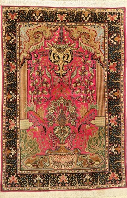 Täbriz(40 Raj), Persien, um 1960, Wolle aufBaumwolle, ca. 150 x 101 cm, EHZ: 2