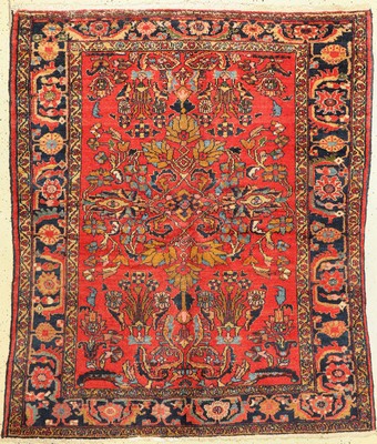 Lilian alt, Persien, um 1930, Wolle auf Baumwolle, ca. 188 x 155 cm, EHZ: 3