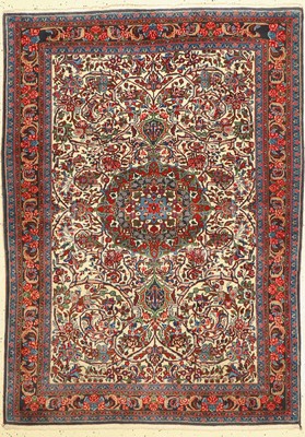 Bidjar Kork fein, Persien, um 1960, Korkwolle, ca. 157 x 114 cm, EHZ: 2