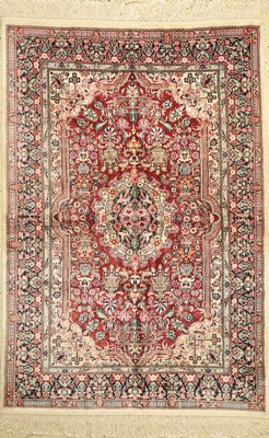 Kaschmir, Indien, ca. 50 Jahre, merzerisierte Baumwolle, ca. 183 x 126 cm, EHZ: 2