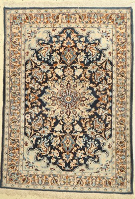 Keschan, Persien, ca. 50 Jahre, Wolle mit Seide, ca. 150 x 107 cm, EHZ: 2