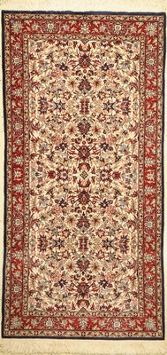 Esfahan fein, China, ca. 50 Jahre, Korkwolle, ca. 204 x 102 cm, EHZ: 2
