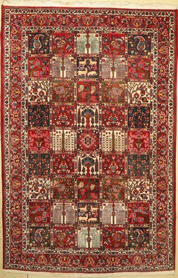 Felder Bachtiar, Persien, um 1960, Wolle auf Baumwolle, ca. 323 x 215 cm, EHZ: 2