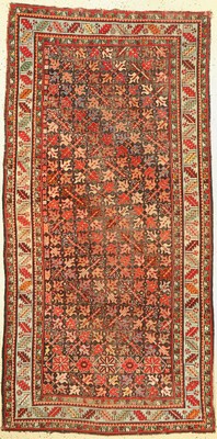 Antiker Karabagh, Kaukasus, 19.Jhd, Wolle auf Wolle, ca. 235 x 116 cm, EHZ: 4-5