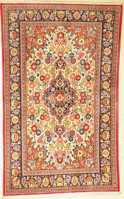 Ghom Kork, Persien, ca. 50 Jahre, Korkwolle, ca. 205 x 127 cm, EHZ: 2