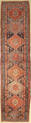 Antiker Hamadan, Persien, um 1910, Wolle auf Baumwolle, ca. 505 x 122 cm, EHZ: 2