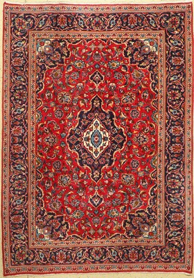 Keschan, Persien, ca. 50 Jahre, Wolle auf Baumwolle, ca. 270 x 197 cm, EHZ: 2-3