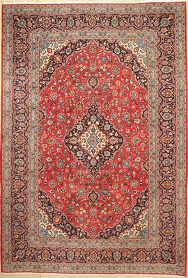Keschan, Persien, ca. 50 Jahre, Wolle auf Baumwolle, ca. 360 x 246 cm, EHZ: 2