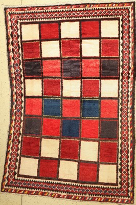 Bachtiar-Gabbeh, Persien, um 1940, Wolle auf Baumwolle, ca. 285 x 190 cm, EHZ: 2(minimale Florfehlstelle).
