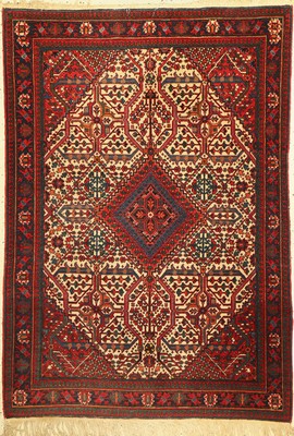 Djoschagan fein, Persien, um 1960, Wolle auf Baumwolle, ca. 150 x 108 cm, EHZ: 2