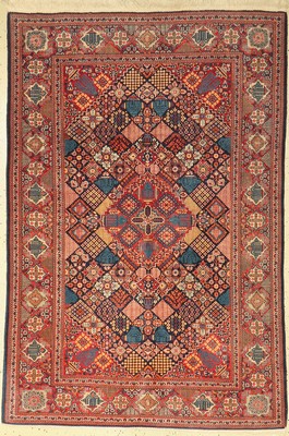 Keschan Kork alt, Persien, um 1940, Korkwolle, ca. 200 x 135 cm, EHZ: 2