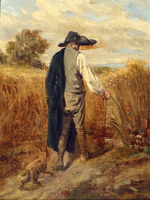 Anton Burger, 1824 Frankfurt a.M.-1905 Kronberg, Studium am Städel Institut als Schüler von Jakob Becker, längere Studienaufenthalte in München, ...