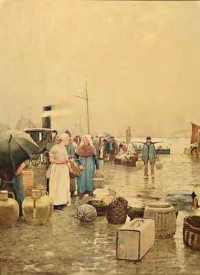 Hans Herrmann, 1858-1942 Berlin, Studium an der Akademie Berlin und bei Dücker in Düsseldorf, war tätig in Berlin und Düsseldorf, hier:. ...