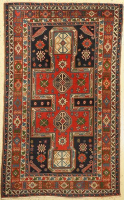 Kazak alt, Kaukasus, um 1930/1940, Wolle auf Wolle, ca. 200 x 125 cm, EHZ: 3