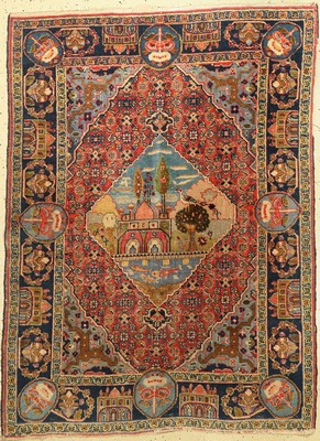 Khorasan alt, Persien, um 1940, Wolle auf Baumwolle, ca. 180 x 133 cm, EHZ: 4