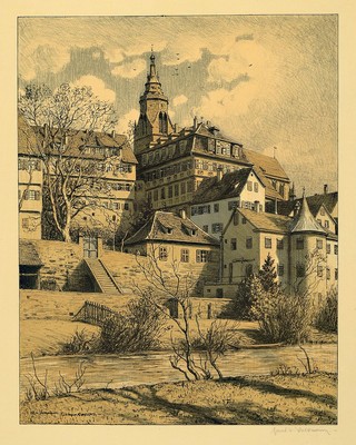 Hans Richard von Volkmann, 1860-1927 Halle, Studium an der Akademie Düsseldorf und an der Akademie Karlsruhe als Meisterschüler Gustav ...