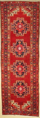 Meschgin alt, Persien, um 1960, Wolle auf Baumwolle, ca. 400 x 135 cm, EHZ: 2
